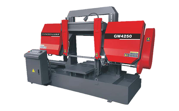 源城GW4250双柱龙门卧式带锯床