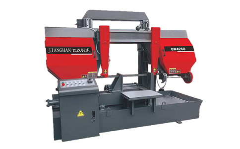 源城龙门带锯床运行中途停止切割产生的原因是什么？